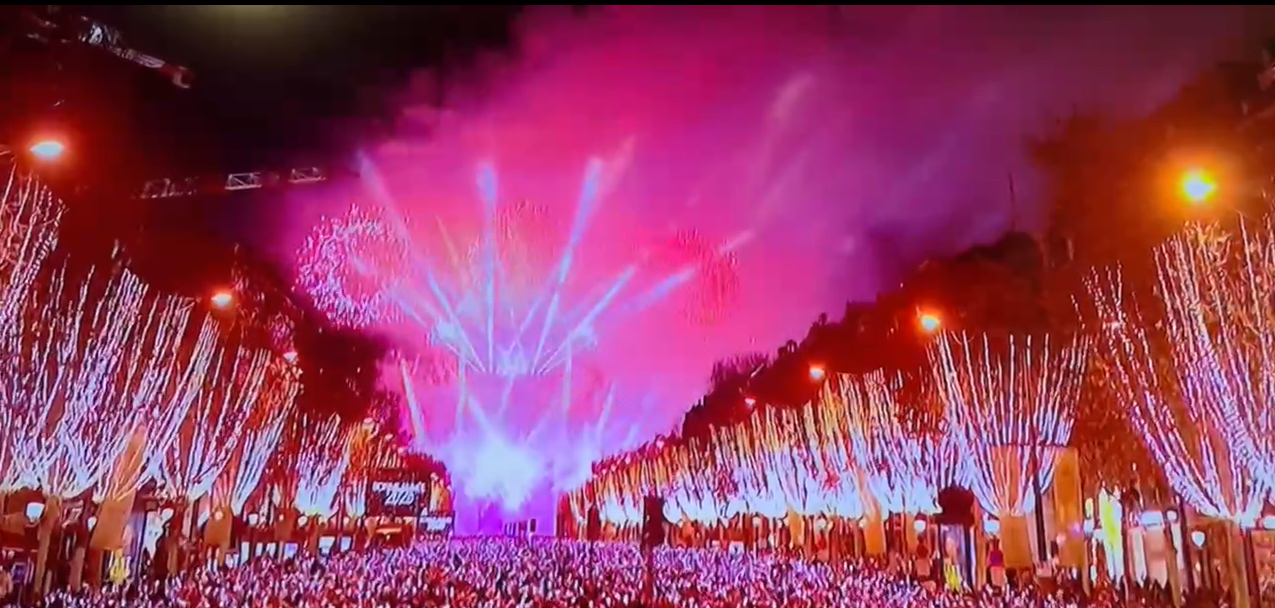 これはテレビで流れた映像です。